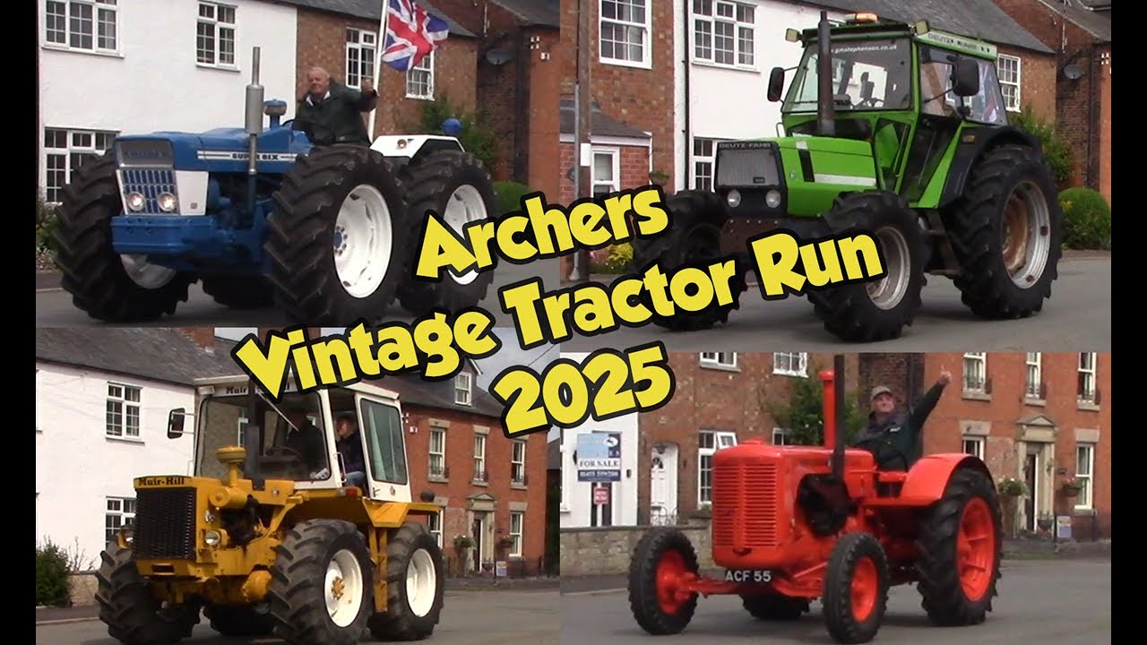 Archers Vintage Tractor Run 2025