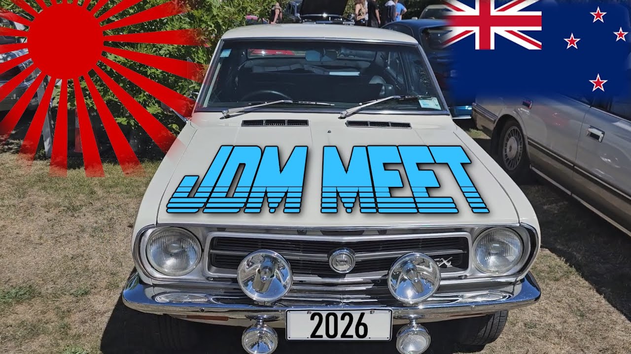 MASSIVE Annual Japanese car meet in the Countryside of New Zealand 2026