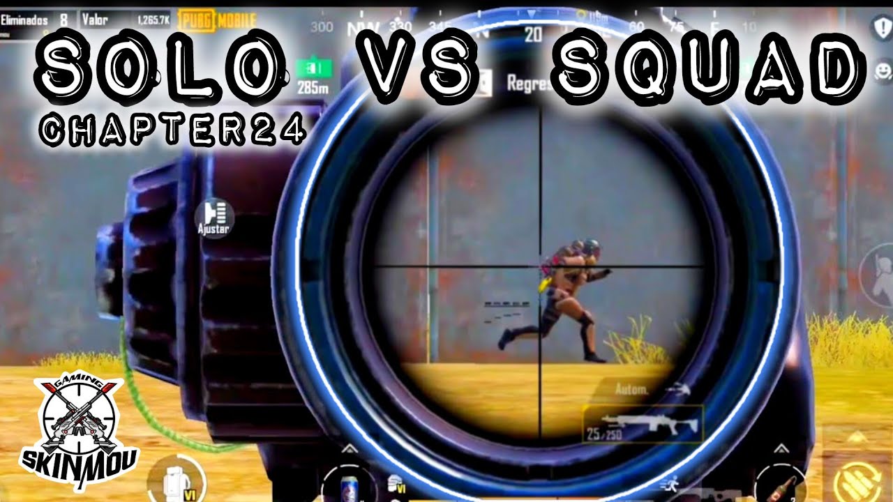 SOLO VS SQUAD VIEJO BLOQUEO 😥 METRO ROYALE PUBG CHAPTER 24
