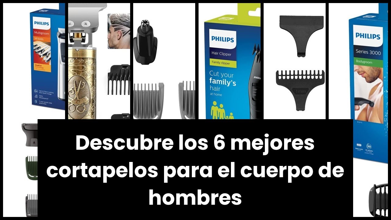 【CORTAPELOS HOMBRE CUERPO】Descubre los 6 mejores cortapelos para el cuerpo de hombres 🙂