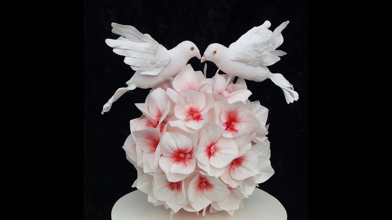 How to make a Gumpaste Dove Tutorial