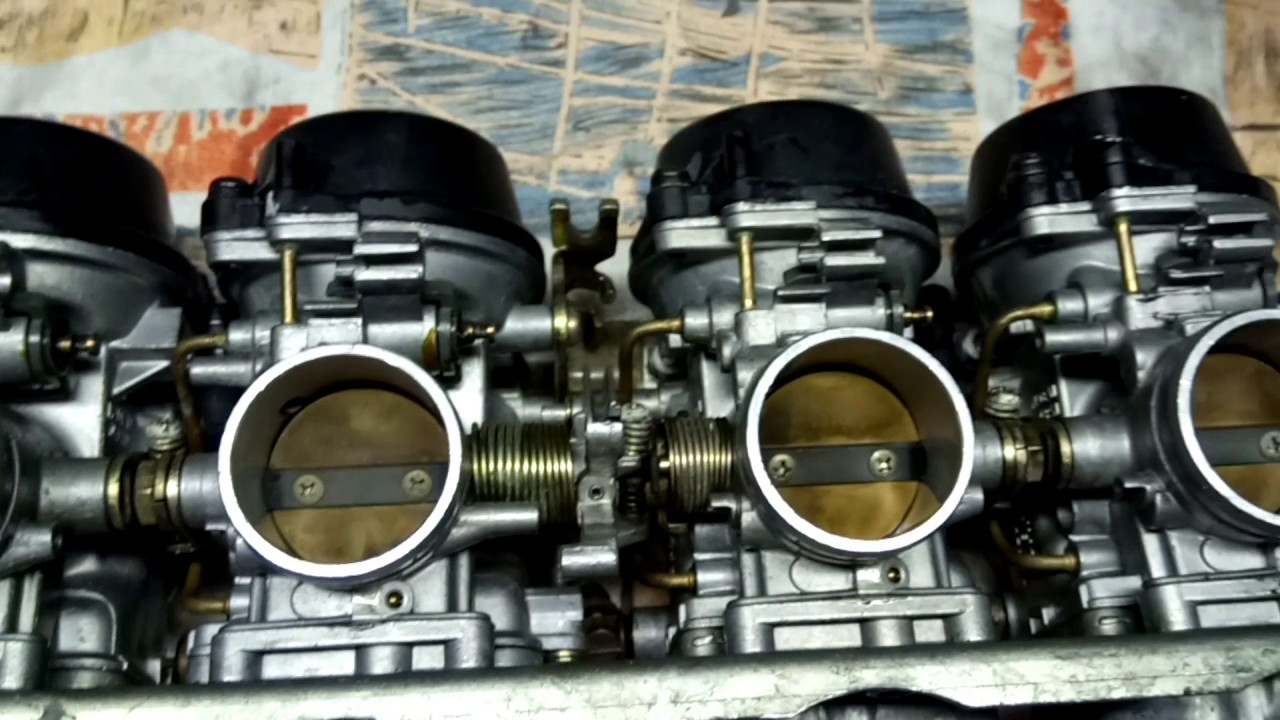 Bandit 1200 Teil 2: Vergaser Grundeinstellung ermitteln und Teilzerlegung