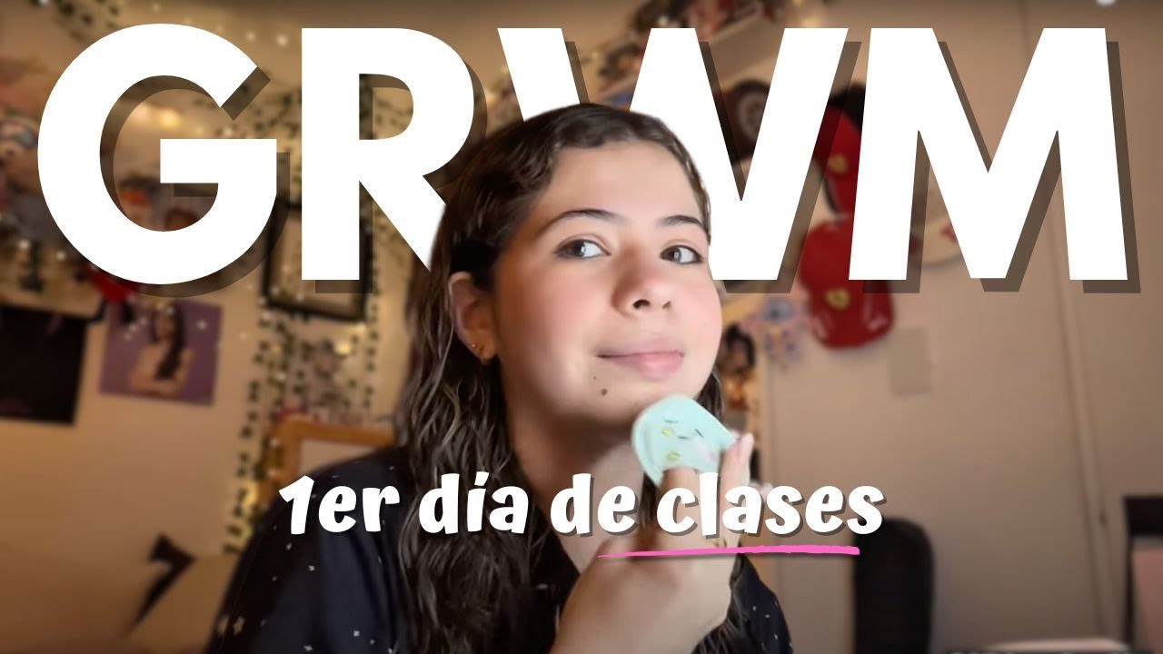 GRWM para el primer dia de clases 🎒 | Mi rutina de secundaria 2025