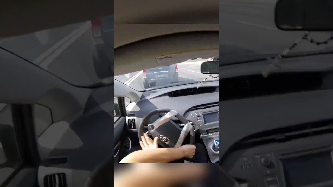 This is why you never cut up in a Prius&hellip;😬 #shorts #dashcam #cars #accident