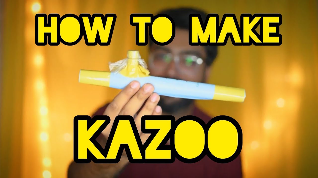 How to make a Kazoo from Paper | Kids Music Instrument | DIY Cheap and Easy|