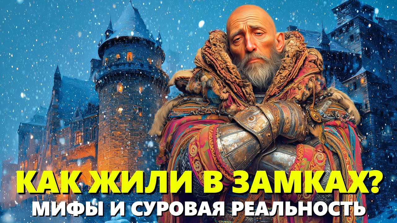 Как НА САМОМ ДЕЛЕ жили в Средневековых замках?🏰   | Истории для сна