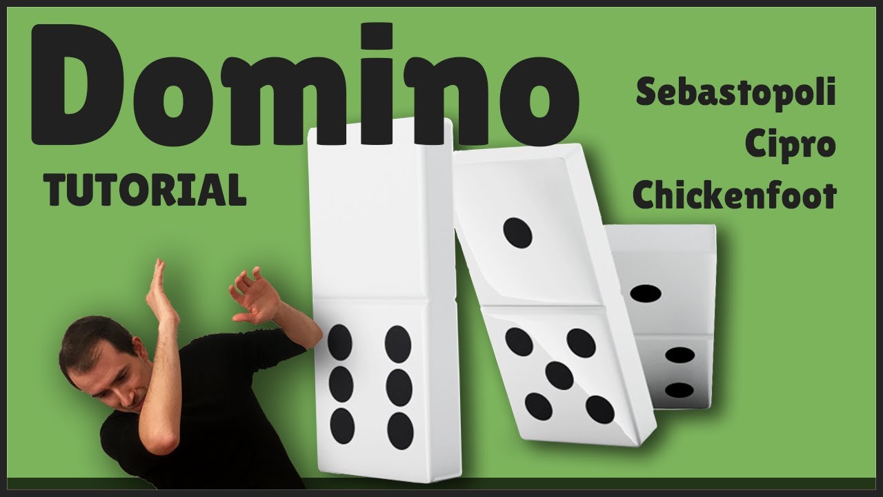 Come giocare a DOMINO | Tutorial Varianti Sebastopoli, Cipro e Chickenfoot