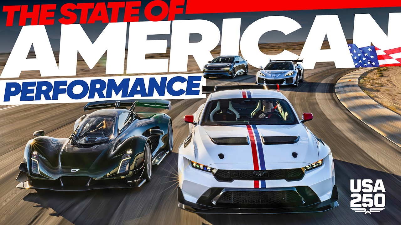 The State of American Performance: Corvette ZR1X vs. Mustang GTD vs. Lucid Sapphire vs. Czinger 21C