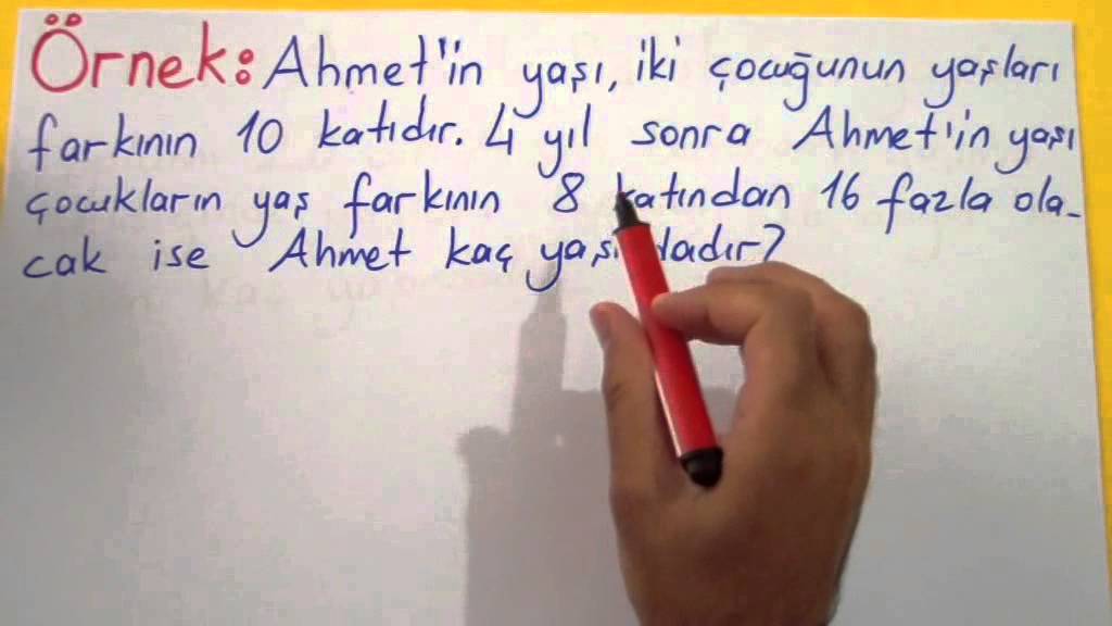YAŞ PROBLEMLERİ - Şenol Hoca