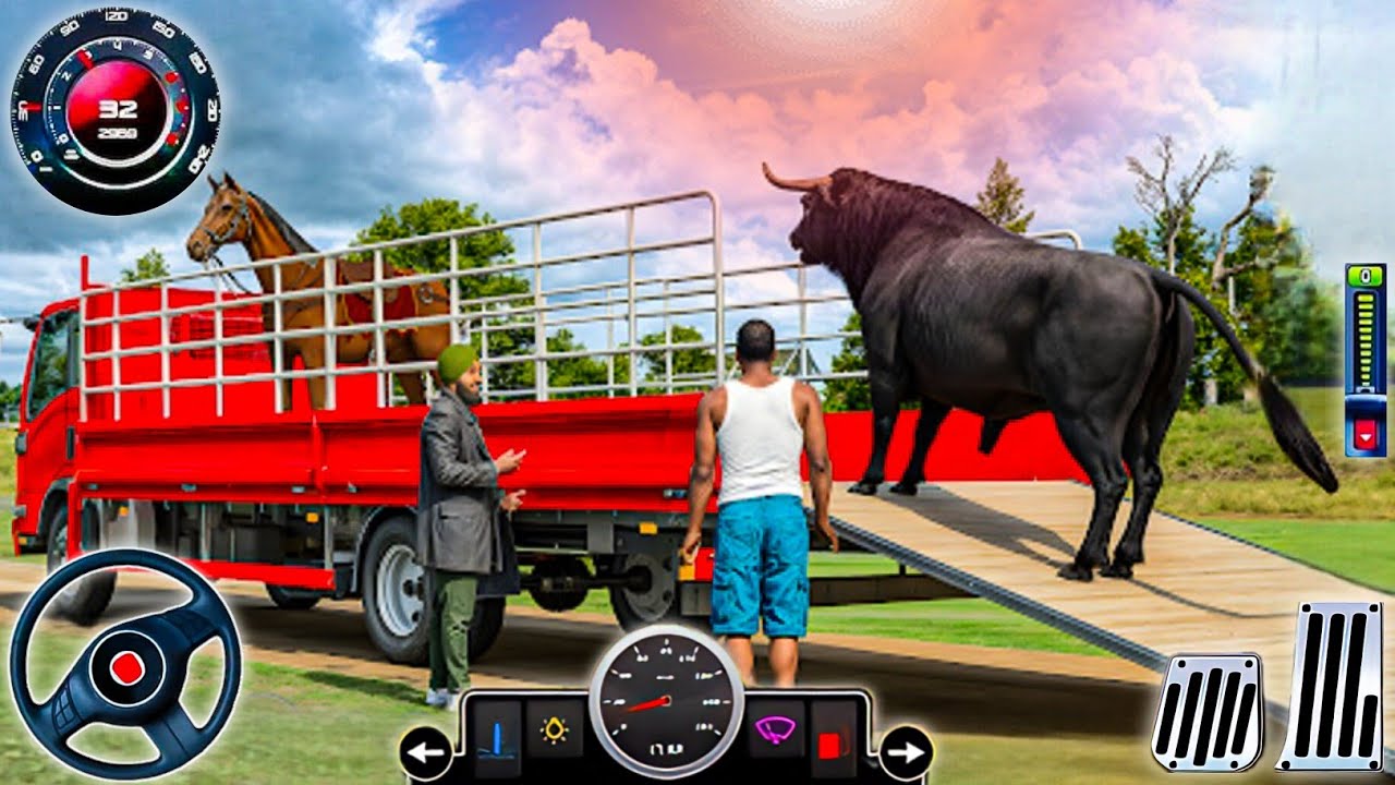 Animal Truck Transport Driving 3D - Animal Transportion Cargo Truck 2023 - Andriod Gameplay