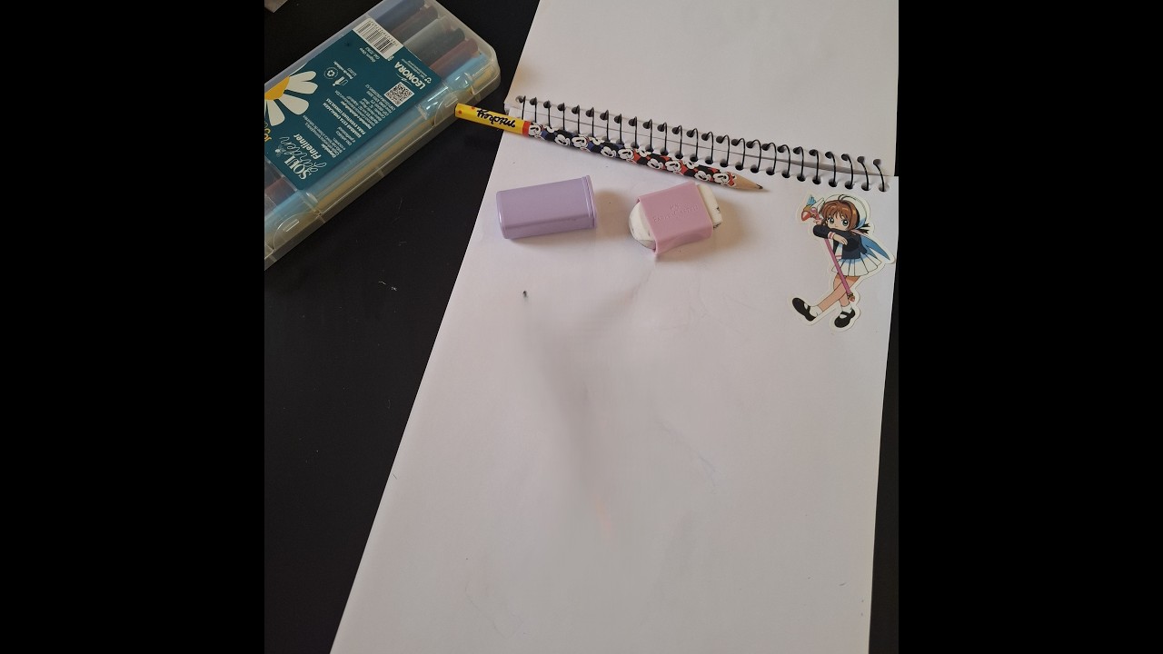 V005 | Prática de desenho - Sakura Cardcaptors