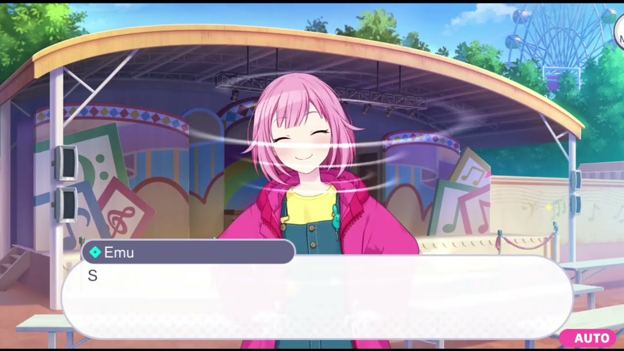 emu spins and hits tsukasa