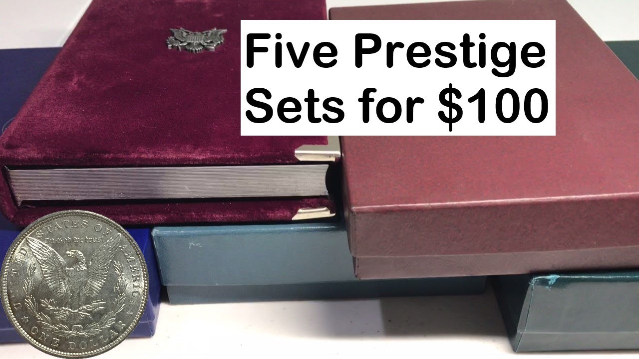 Deal on US Mint Prestige Proof Sets (1984, 1986, 1987, 1988, 1990)