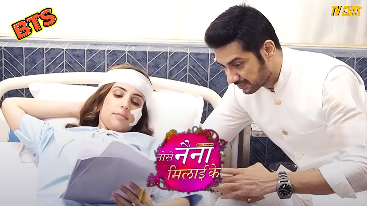 शूटिंग के दौरान Simaran Kaur ने भोला Dialogue | Tose Naina milaike | BTS