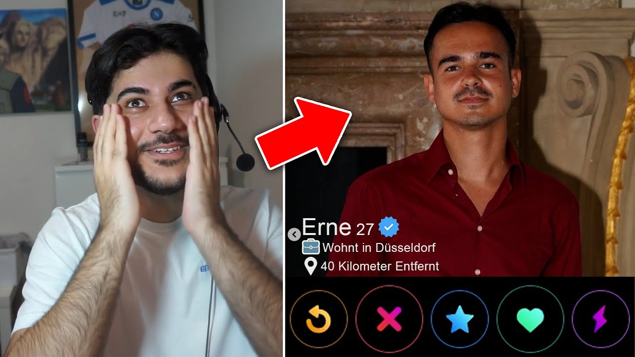 Hamed erstellt Erne ein Tinder Account.. ( geht schief )