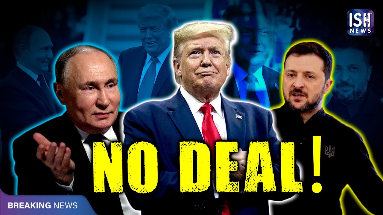 Trump-Putin Meeting Fails, Russia Attacks Ukraine With 270 Drones | ISH News