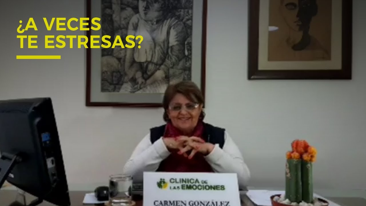 ¿A veces te estresas?