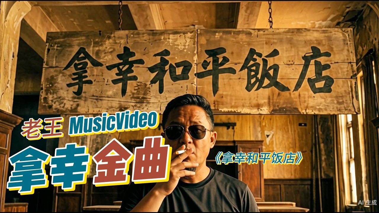老王唱歌《拿性和平饭店》：致敬周润发经典，寻找最后的庇护所 #老王唱歌 #老王来了 #王吉舟  #拿性和平饭店 #和平饭店  #原创音乐 #江湖宿命 #电影感歌曲 #避难所 #治愈系 #香港电影致敬
