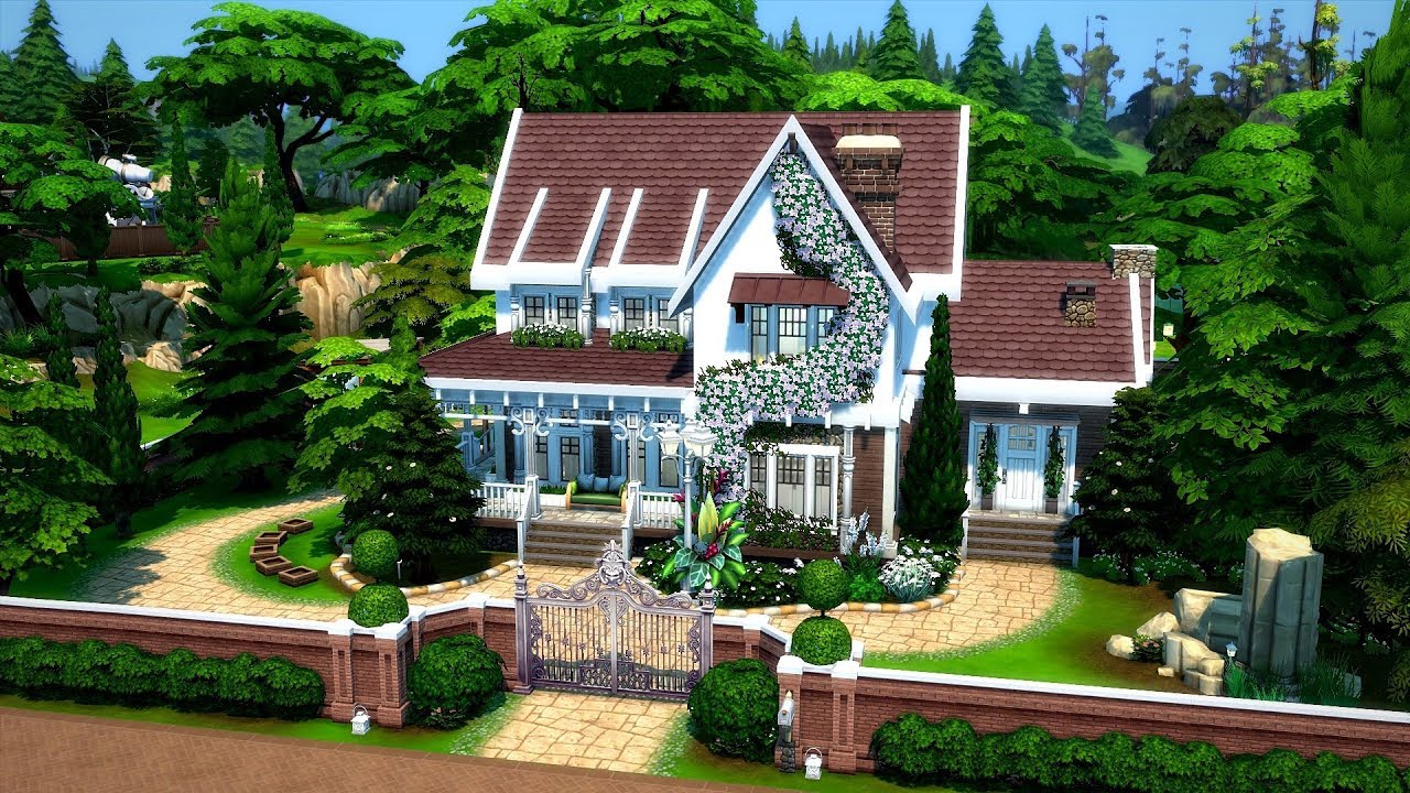The Sims 4 || Speed Build || Bridge End Drive