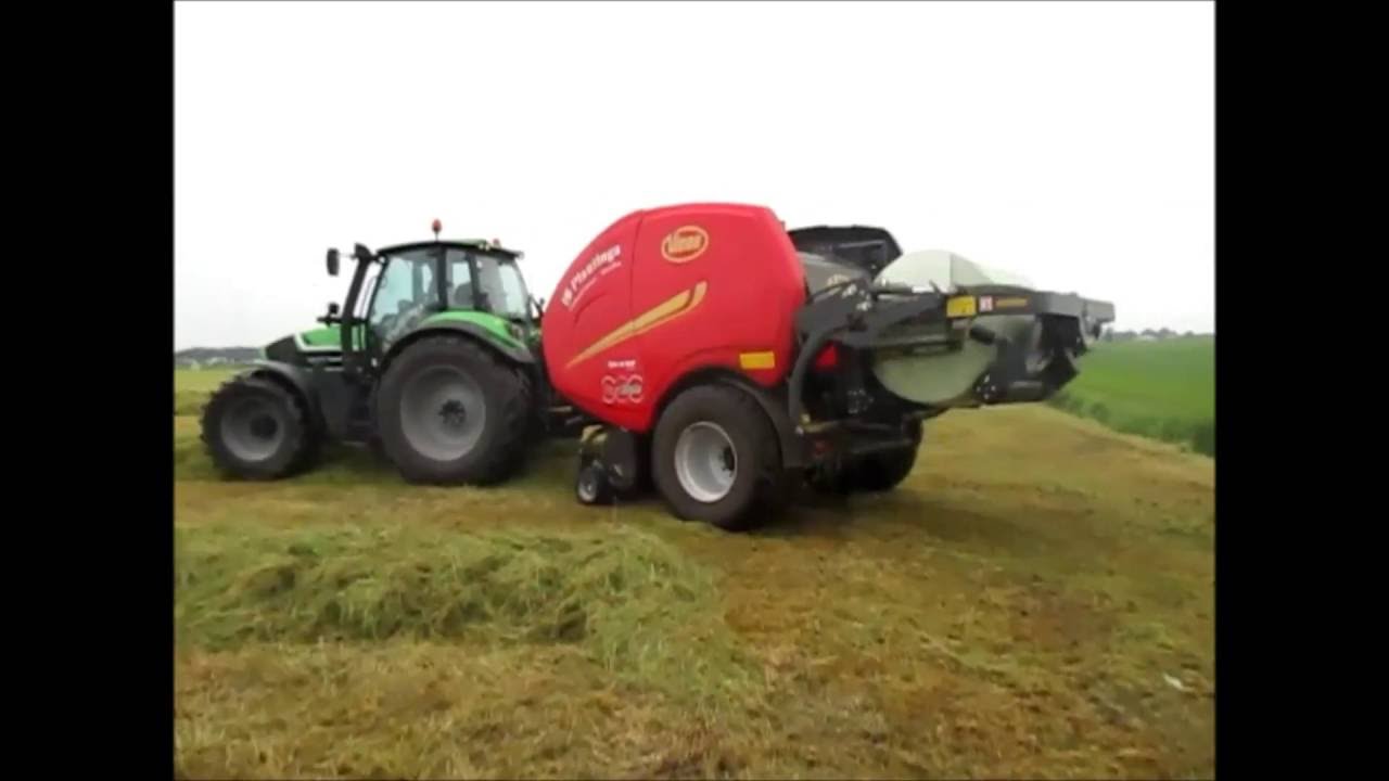 Vicon FastBale aan het werk in zware omstandigheden in de provincie Friesland