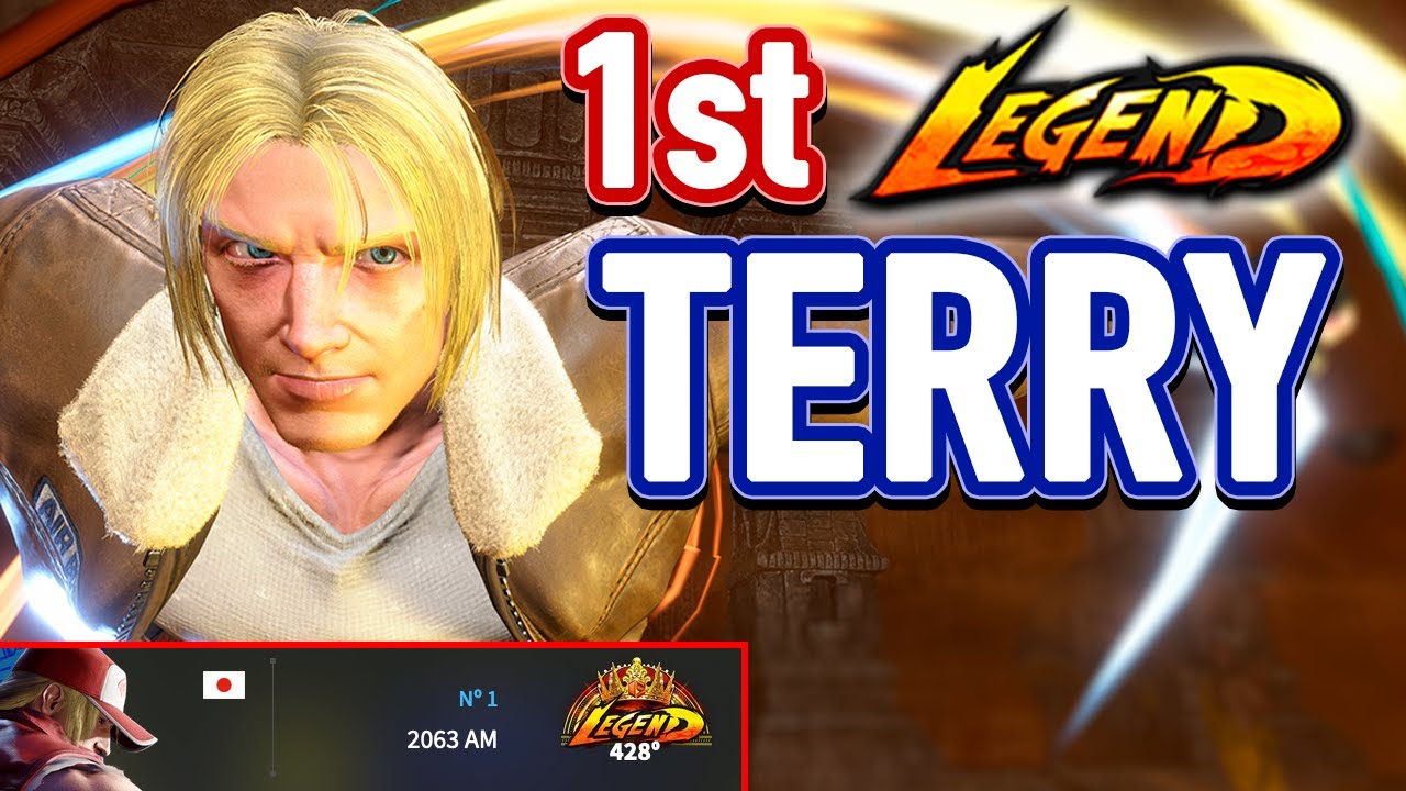 SF6 🔥 MACHABO (Terry) = FIRST LEGEND TERRY !! 🔥 Street Fighter 6 Day One Terry Bogard