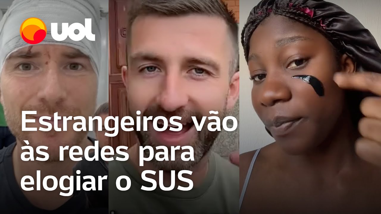 Estrangeiros vão às redes para elogiar o SUS: 'Chocado com quão bom é'