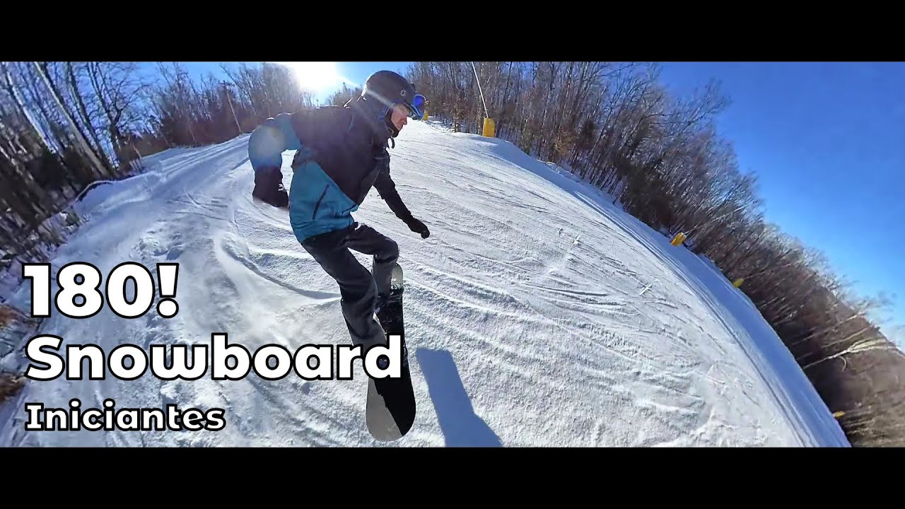 Snowboard para Iniciantes - Primeiro 180