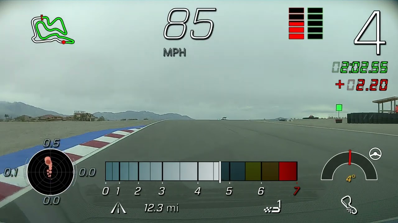 Spring Mountain Charleston Peak full circuit with Corvette C8