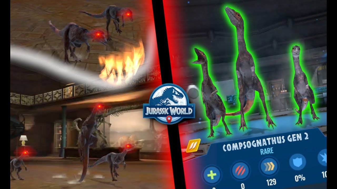 Compsognathus Gen 2 Showcase!!! || Jurassic World Alive Update 2.7