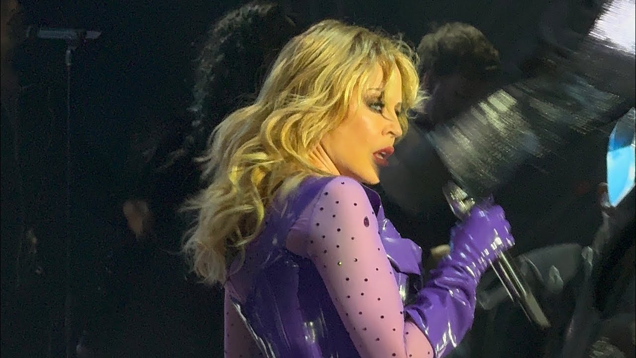 Kylie Minogue - Opening Act Tension Tour Sevilla ✨🇪🇸❤️‍🔥 #LightsCameraAction #InYourEyes #GOOMW