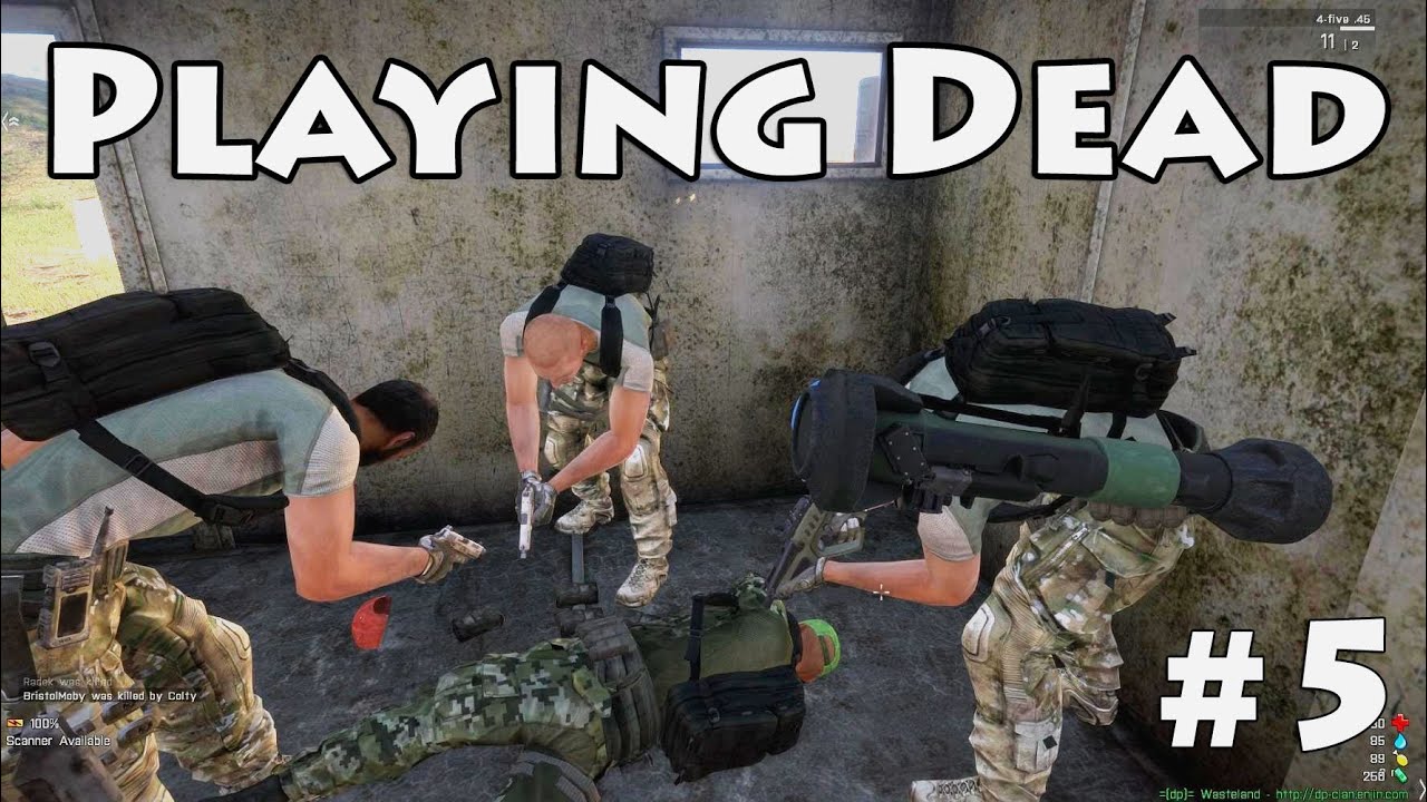 PLAYING DEAD! - Arma 3 Wasteland Trolling Ep. #5