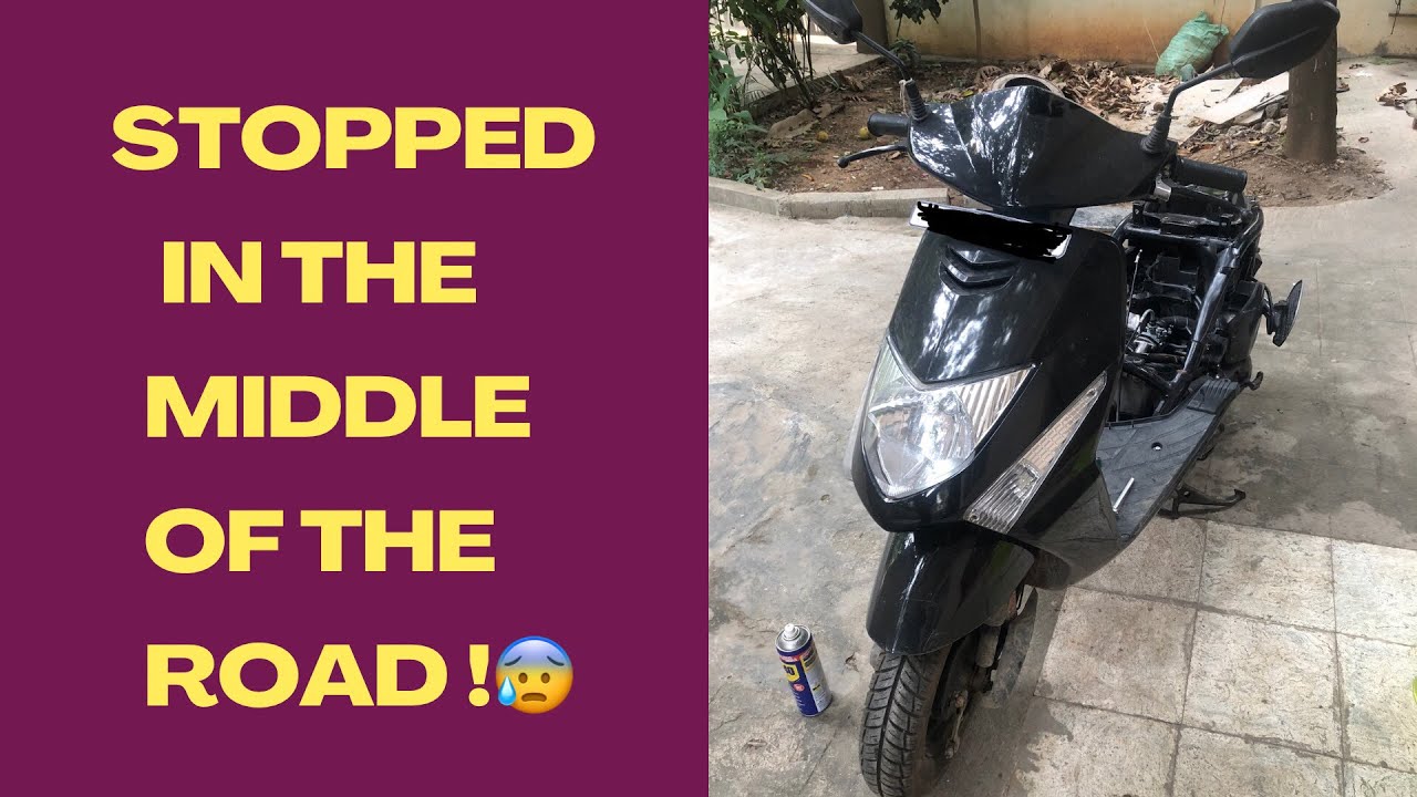 Honda dio starting trouble 😥
