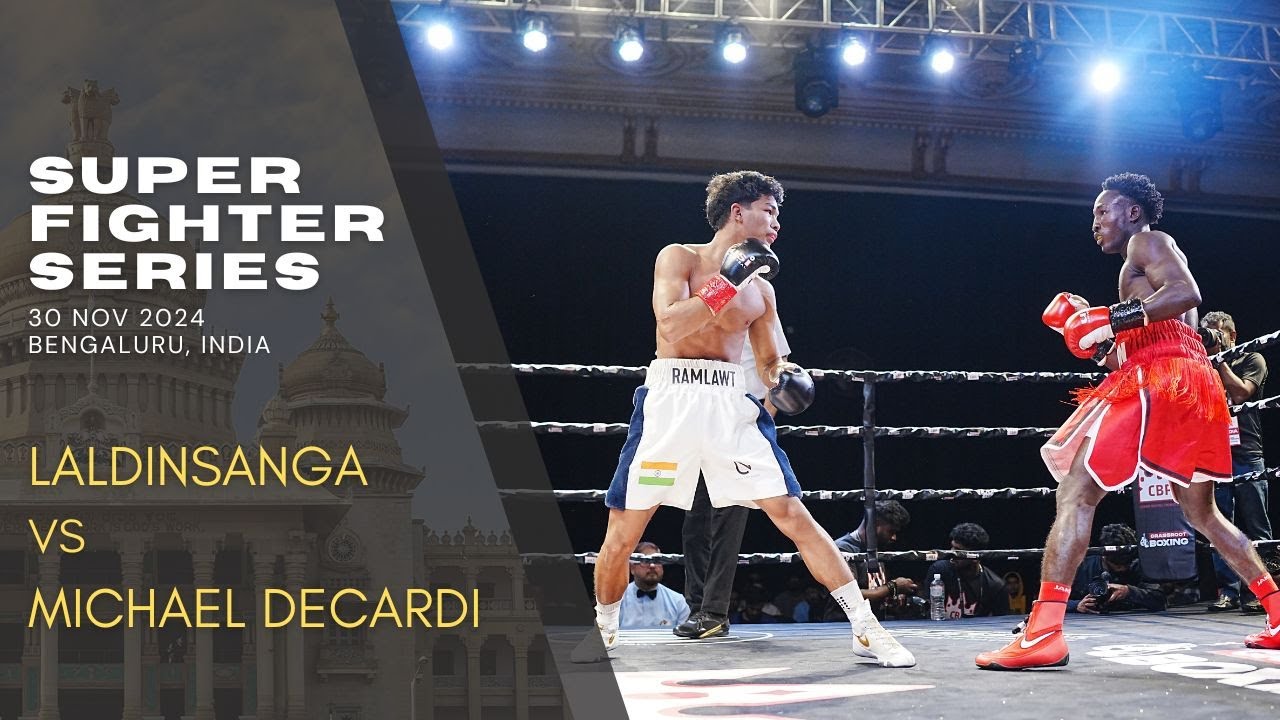 Laldinsanga (India) Vs Michael Decardi Nelson (Ghana) - WBC Youth World Title Fight