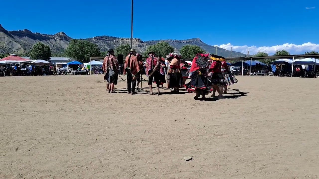 Ñawpa Ñan  community from the QUECHUA nation of Peru  @ Little Beaver Powwow 2023