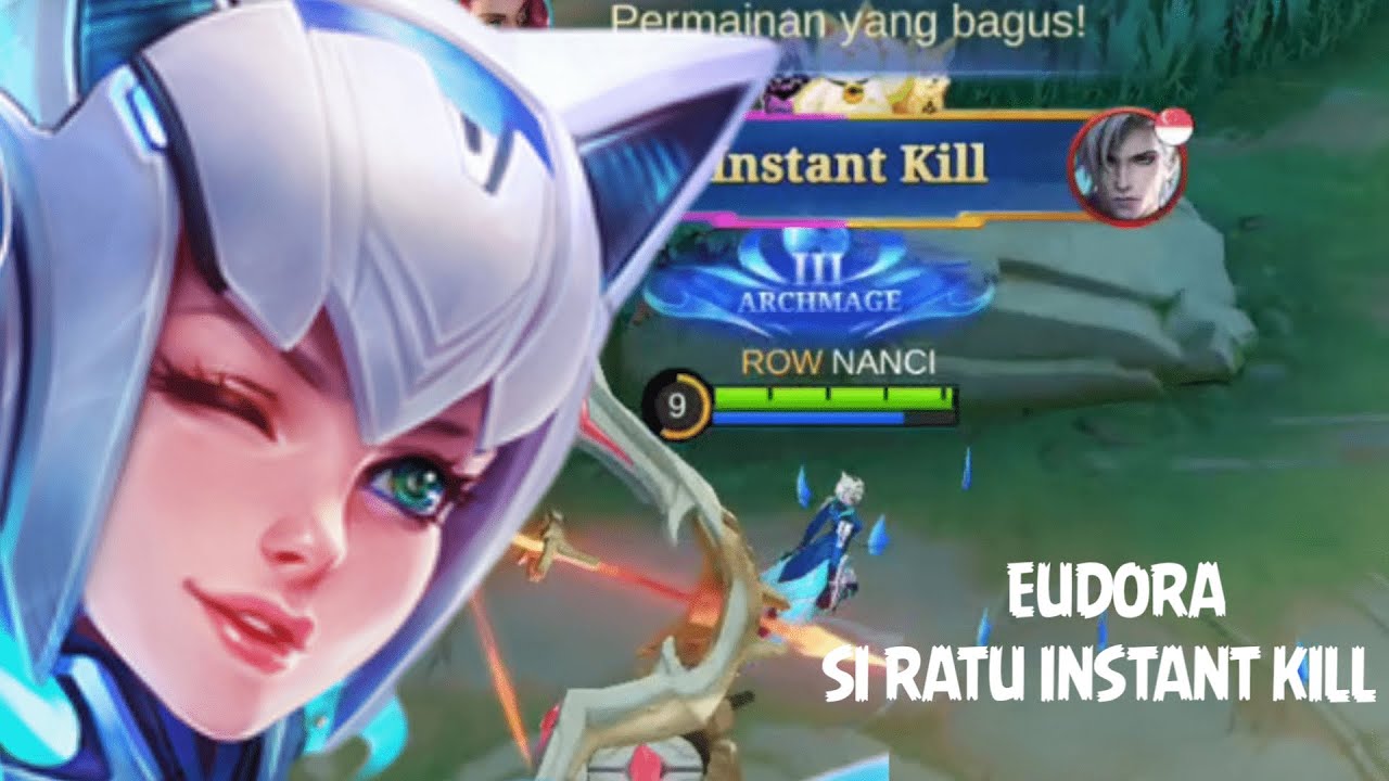 EUDORA MEMANG SI RATU INSTANT KILL GAES || Mobile Legends