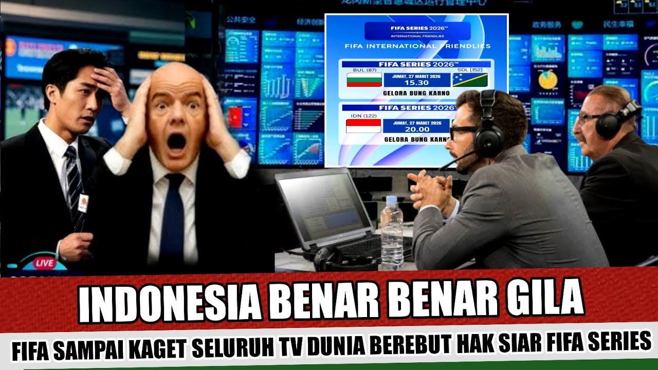 SAMPAI VIRAL DI EROPA~40 TV EROPA BERBONDONG BONDONG BEREREBUT HAK SIAR AJANG FIFA SERIES 2026