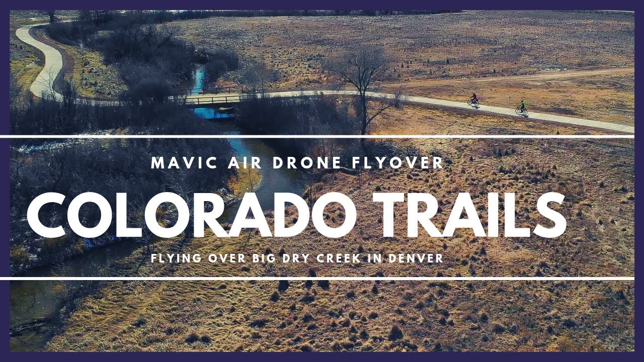 Relaxing Drone Flyover at Big Dry Creek Park in Denver, Colorado