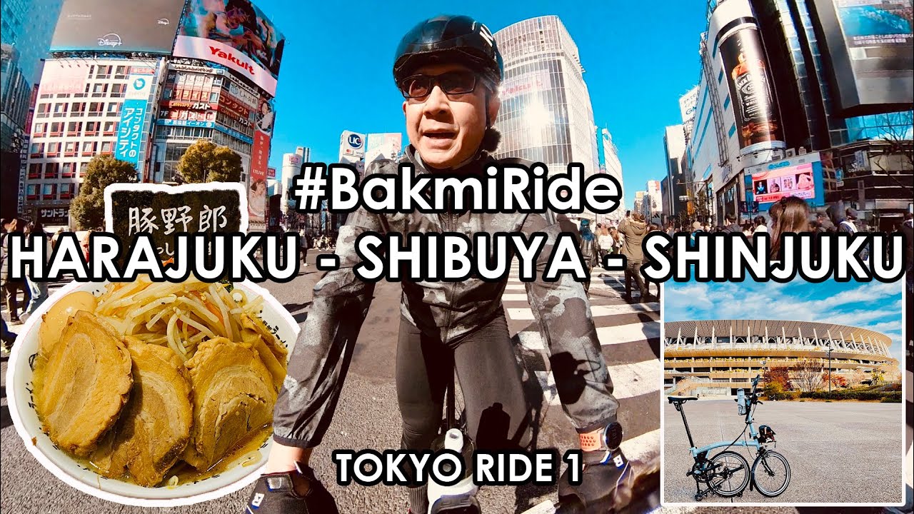 Eps.096 - #BakmiRide - HARAJUKU SHIBUYA SHINJUKU, Omoide, Kabukicho, Crossing, Tokyo, Yaro Ramen