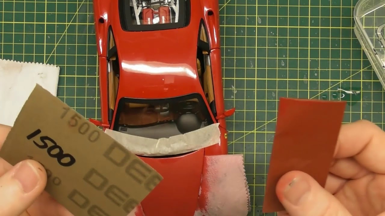 HOW TO REMOVE PAINT RASH FROM MODEL CARS