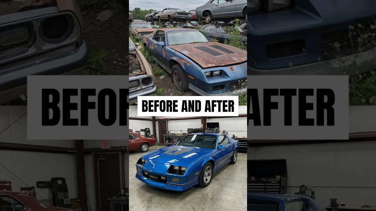 The Blue Thunder  1985 Camaro IROC Z Full Restoration ⚡️💙 