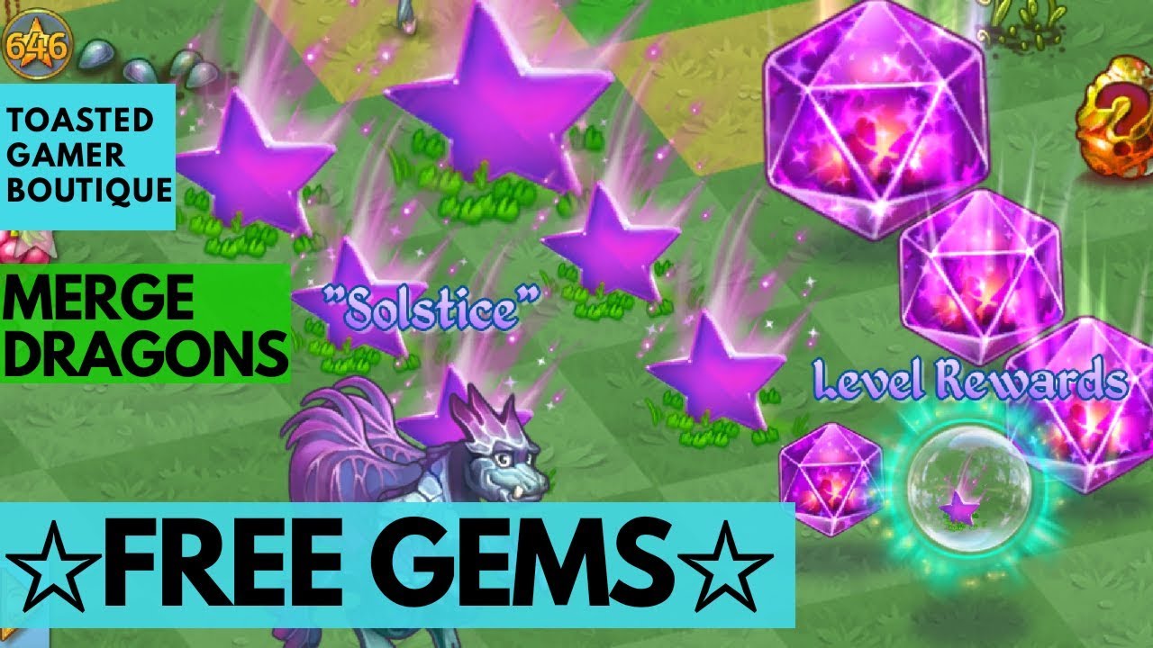 Merge Dragons • How To Get Gems ☆ 135 Free Dragons Gems ☆ 9 Insane Dragon Gems ☆