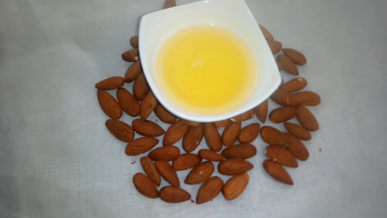 Easy Way To Make Almond Oil At Home/HOME MADE Almond Oil