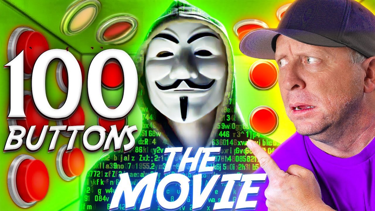 VILLAINS Movie: 100 Mystery Buttons Challenge.. The GameMaster