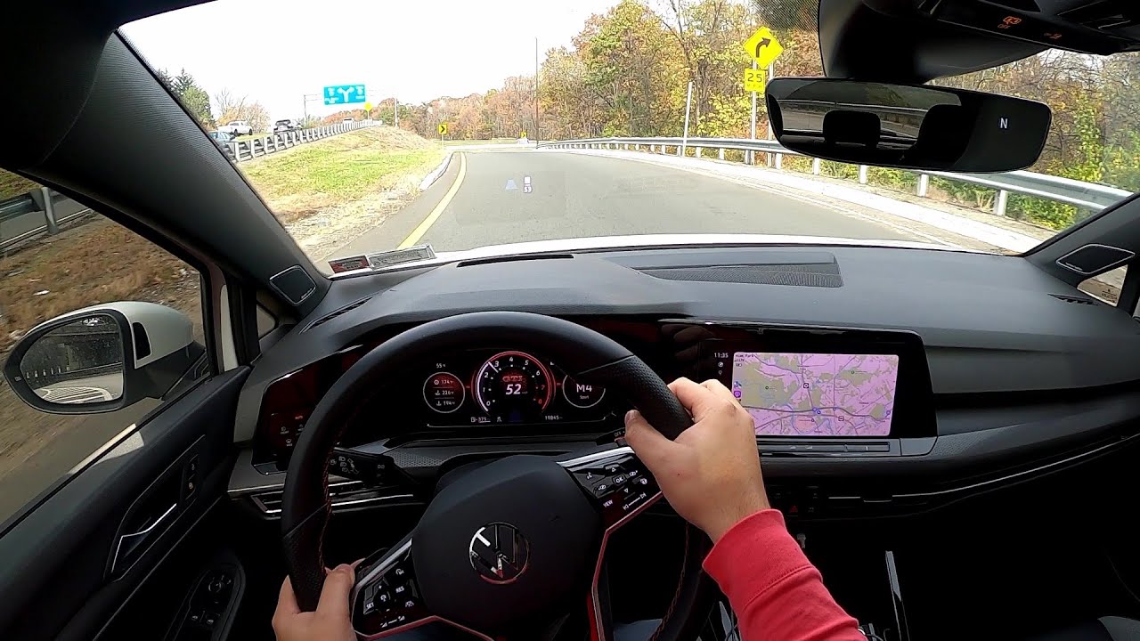 Volkswagen Golf GTI Autobahn 2023 года — самый горячий хэтчбек? — Обзор от первого лица