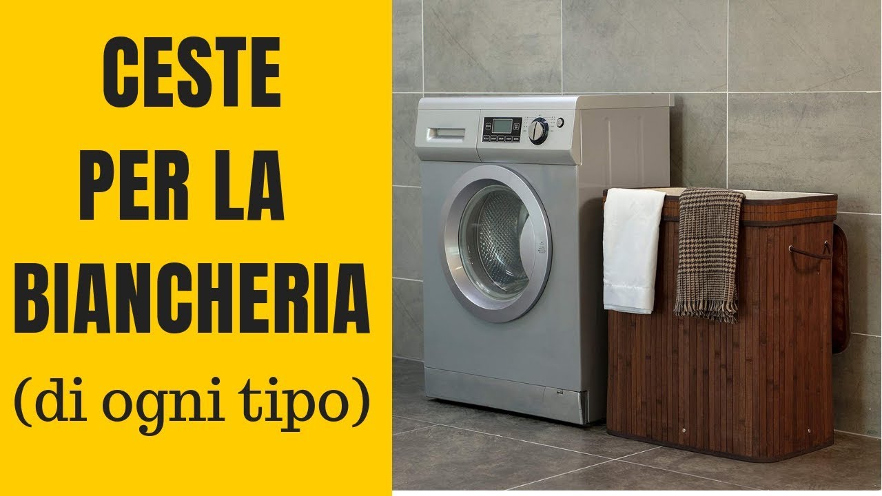 Ceste portabiancheria: eccellenti proposte per bagno e lavanderia!