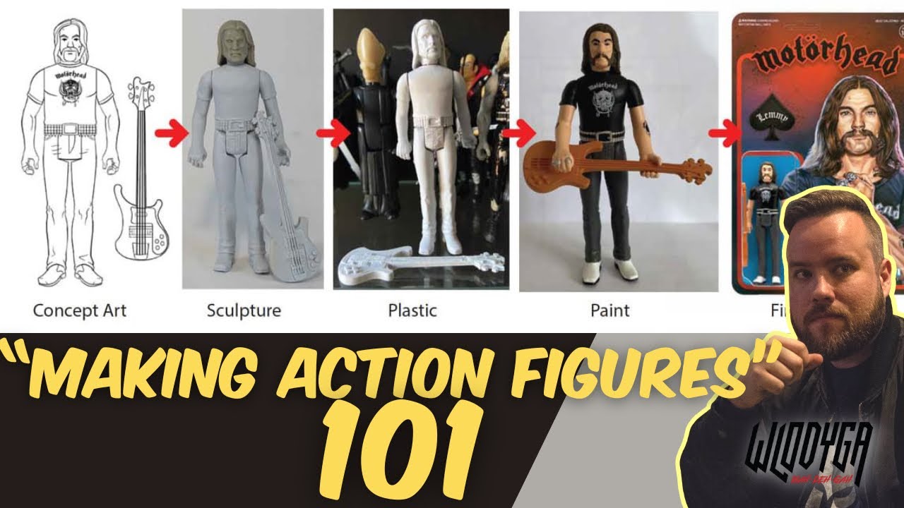Toy Designer breaks down the action figure creation process! With Kyle Wlodyga