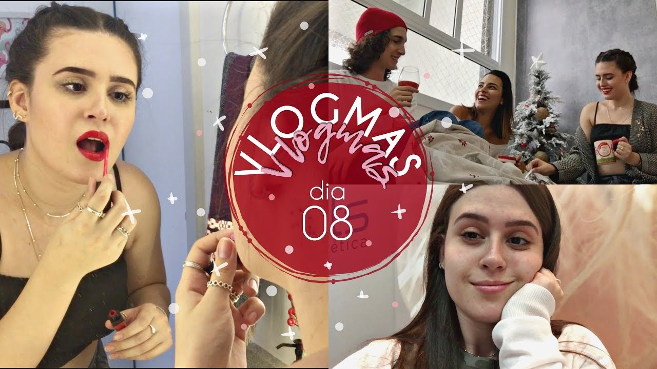It's Christmas com os amigos & Cuidando do corpo! | Lorrine Vlog