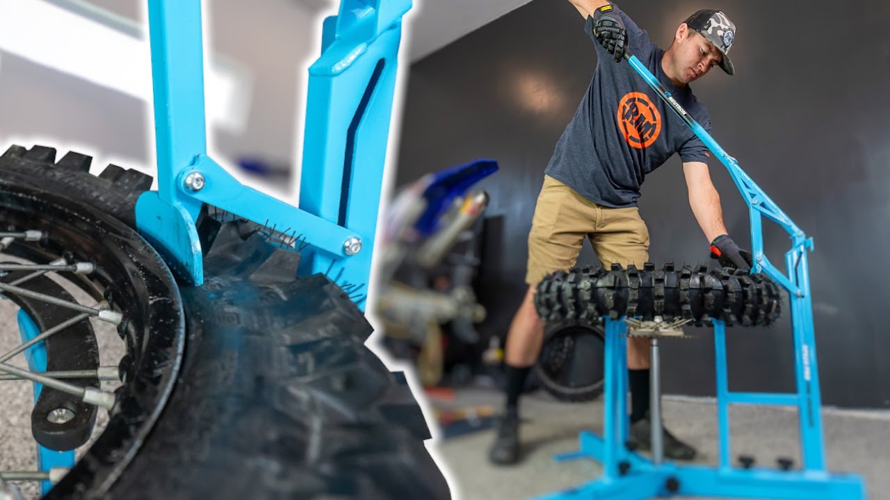 The EASY Way to Change a Bib Mousse in Your Dirt Bike Tire