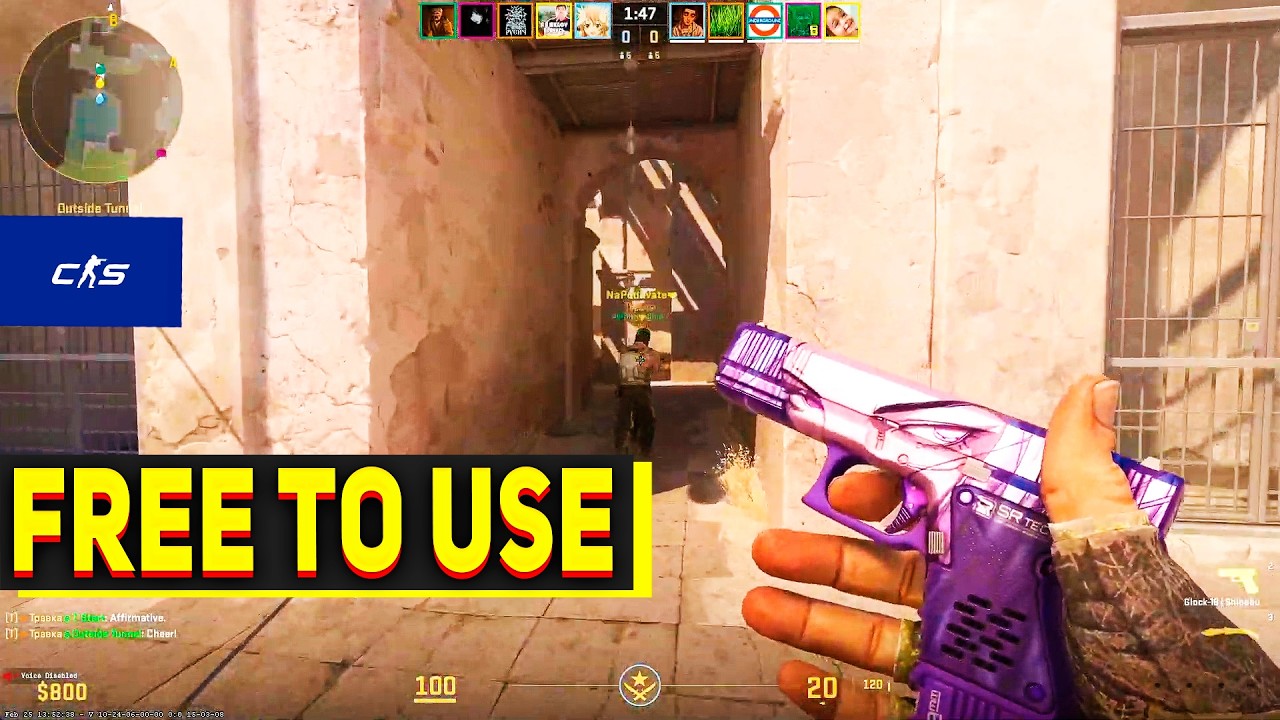 COUNTER STRIKE 2 No Copyright Gameplay – Free To Use Background Footage (No Commentary)