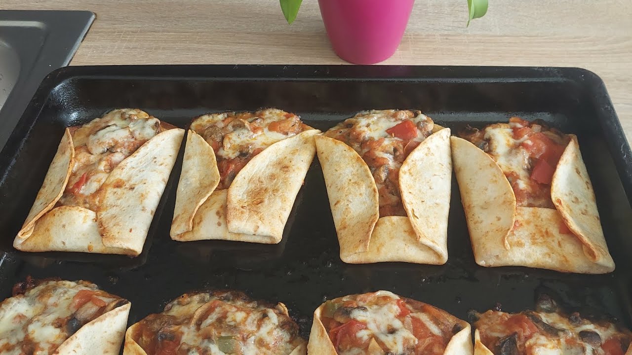 ZAPECENE TORTILJE OD POVRCA I SIRA ...